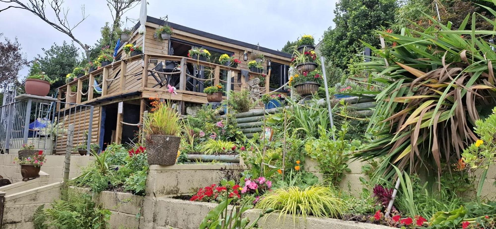 Cosy Cornish Cabin St Austell Exterior photo