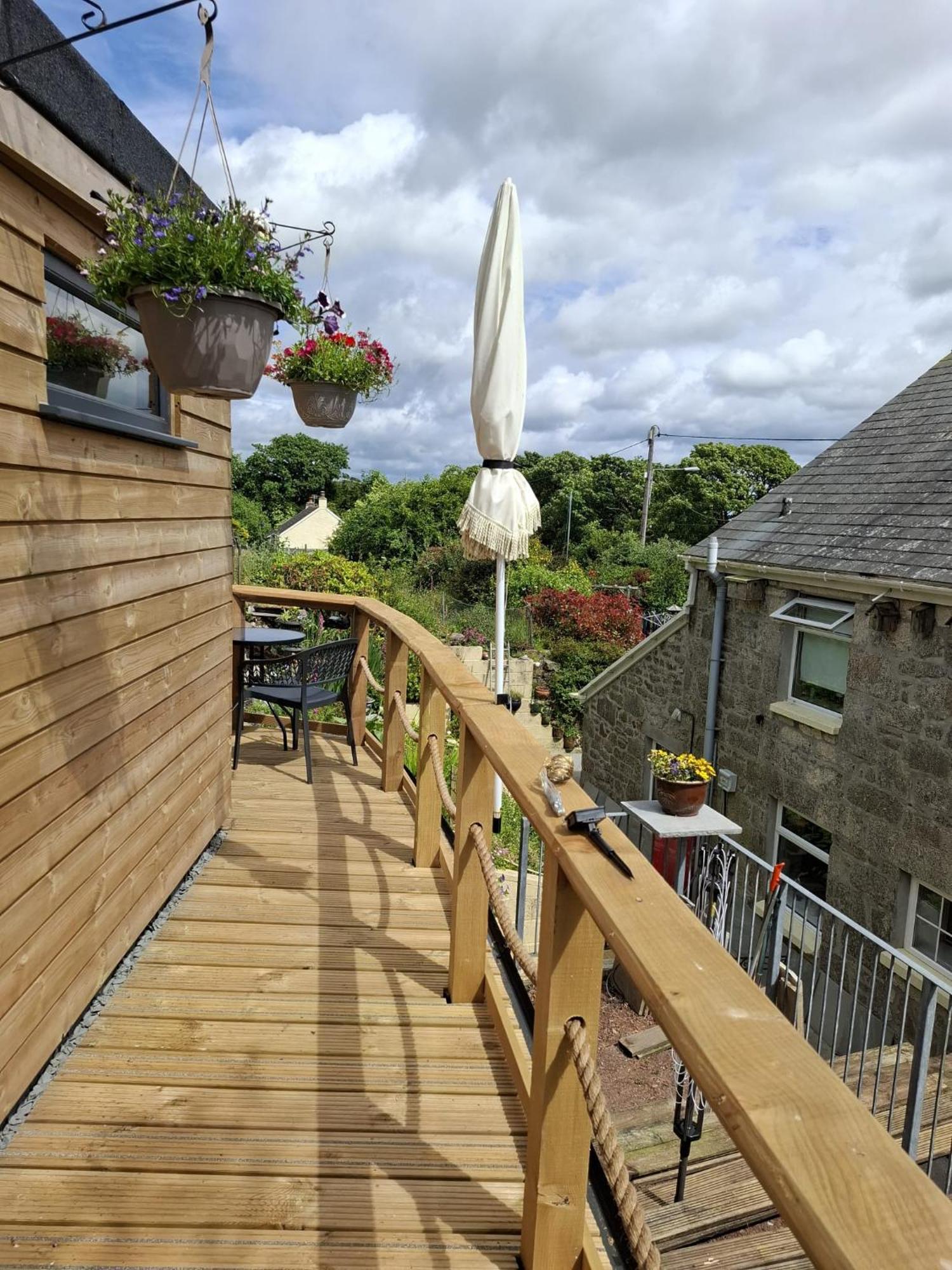 Cosy Cornish Cabin St Austell Exterior photo